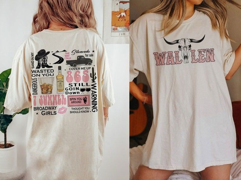 Wallen Western Cowboy T-shirt