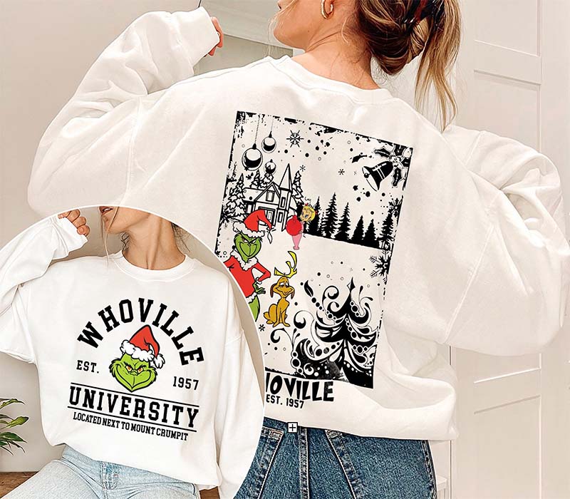 Christmas University Est 1957 Sweatshirt