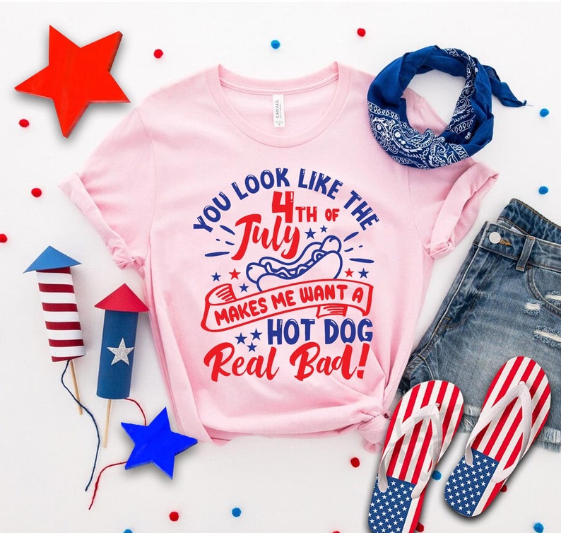 Independence Day Funny 4th July Print T-shirt
