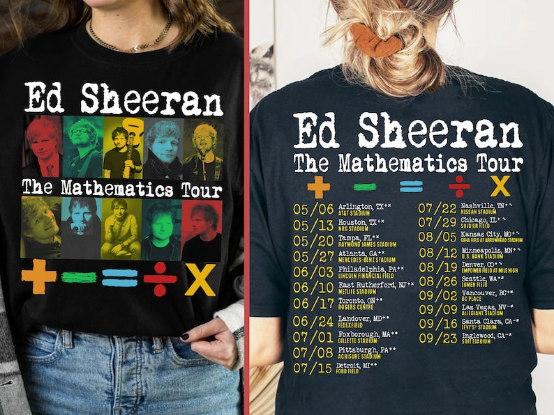 Ed. Sheeran Concert T-shirt