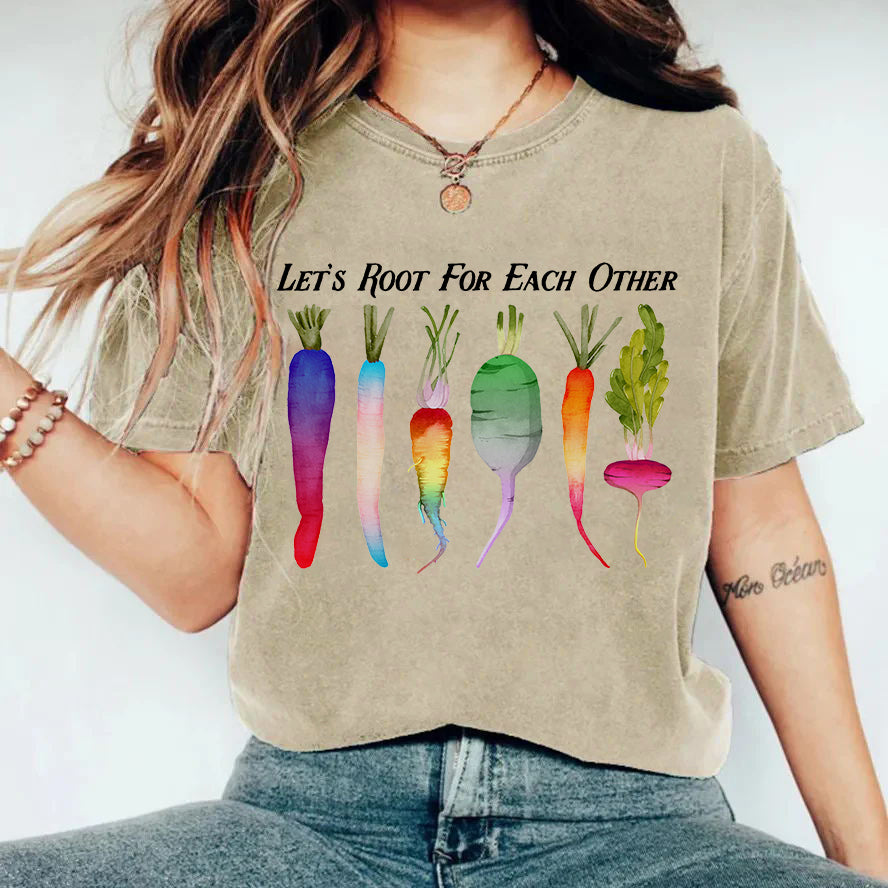 Eagerlys Let's Root For Each Other T-Shirt